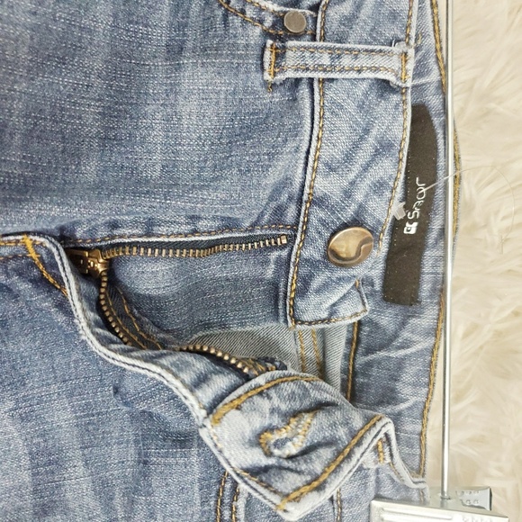 4x20 Joe's girls blue jeans black floral embroider - Picture 7 of 8